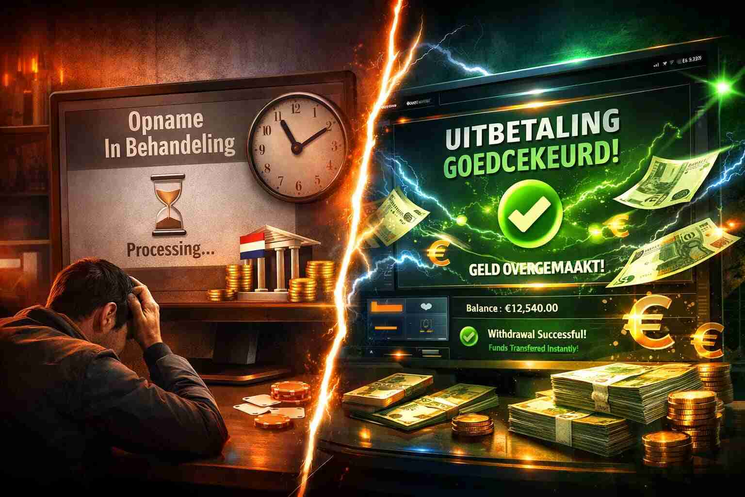 Overzicht van uitbetalingssnelheden bij buitenlandse online casino's